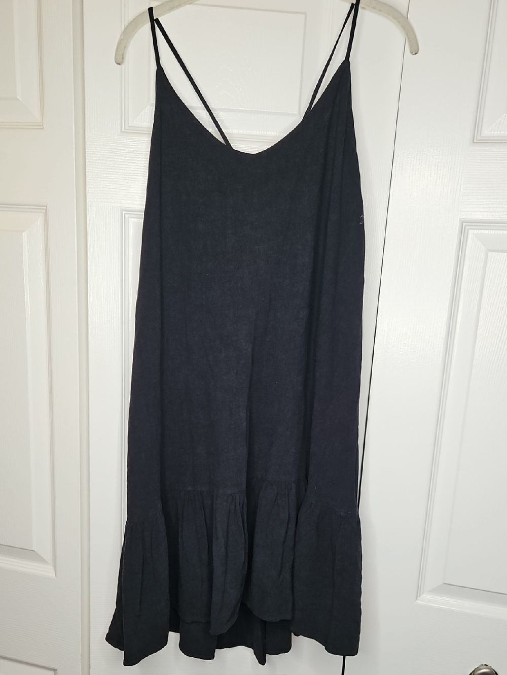 NWT Splendid Gisele Mini Dress In Black Size L.